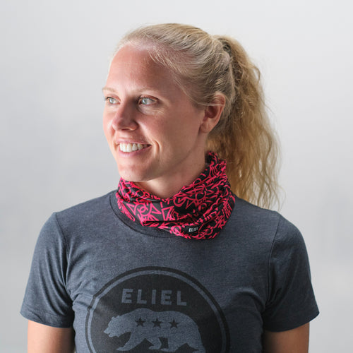 Squid Neck Gaiter - pink Chunz