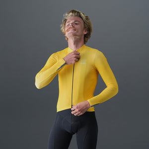 Marin L/S Thermal T1 Jersey - Saffron