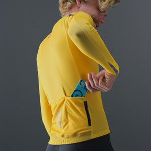 Marin L/S Thermal T1 Jersey - Saffron