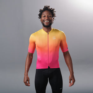 Men's Forever Fades Solana Jersey - S  Brite Red  Burnt Red