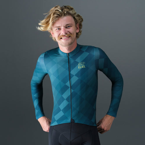 Men's Sonoma Marin L/S Thermal T1 Jersey - Barlow Emerald