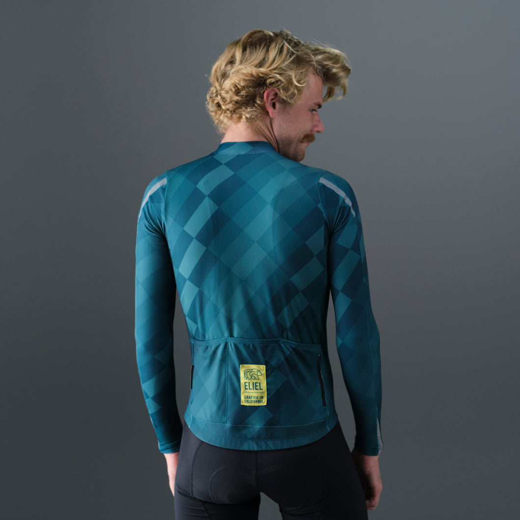 Men's Sonoma Marin L/S Thermal T1 Jersey - Barlow Emerald