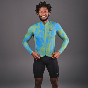 Men's Sequoia Marin T1 LS Jersey - Bark