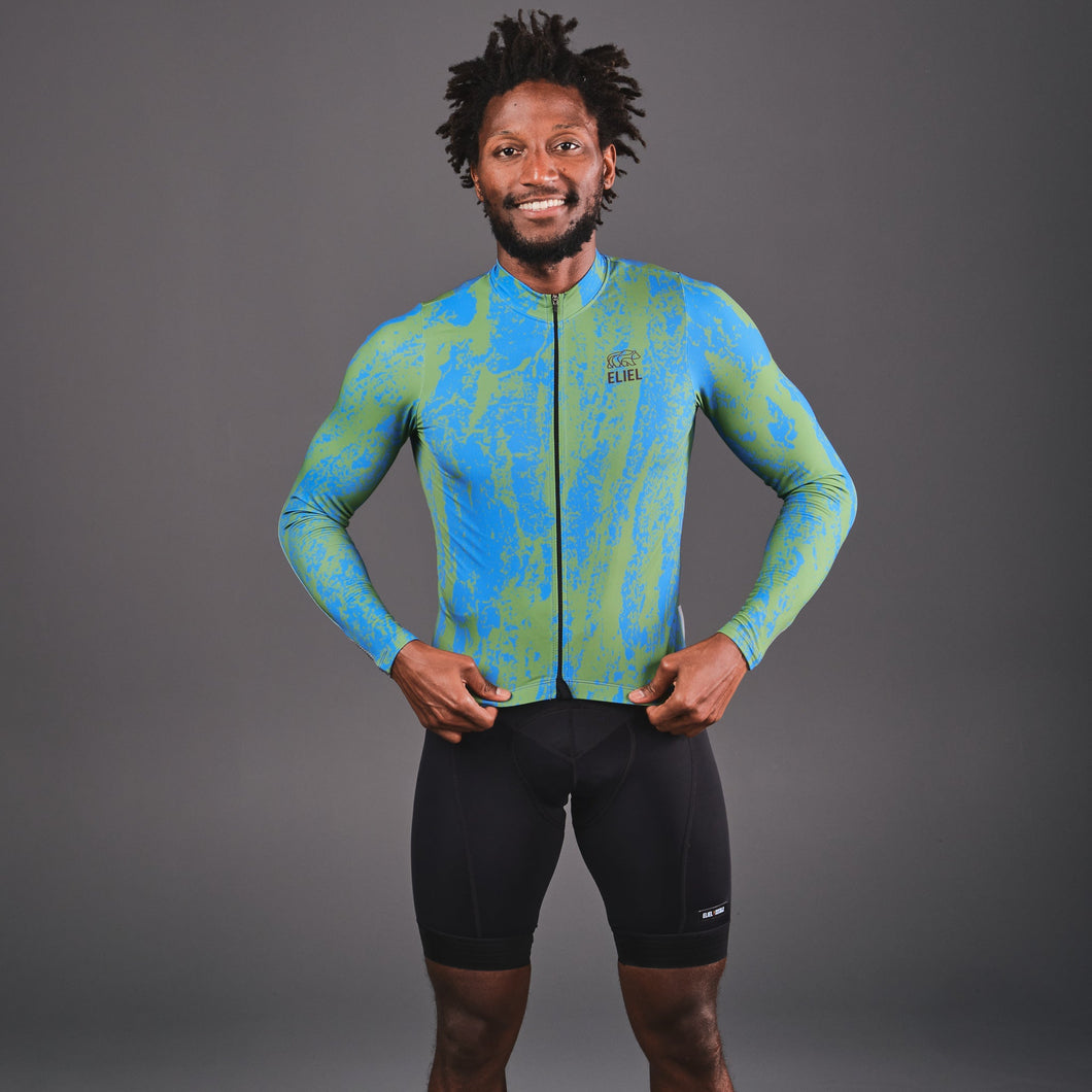 Men's Sequoia Marin T1 LS Jersey - Bark
