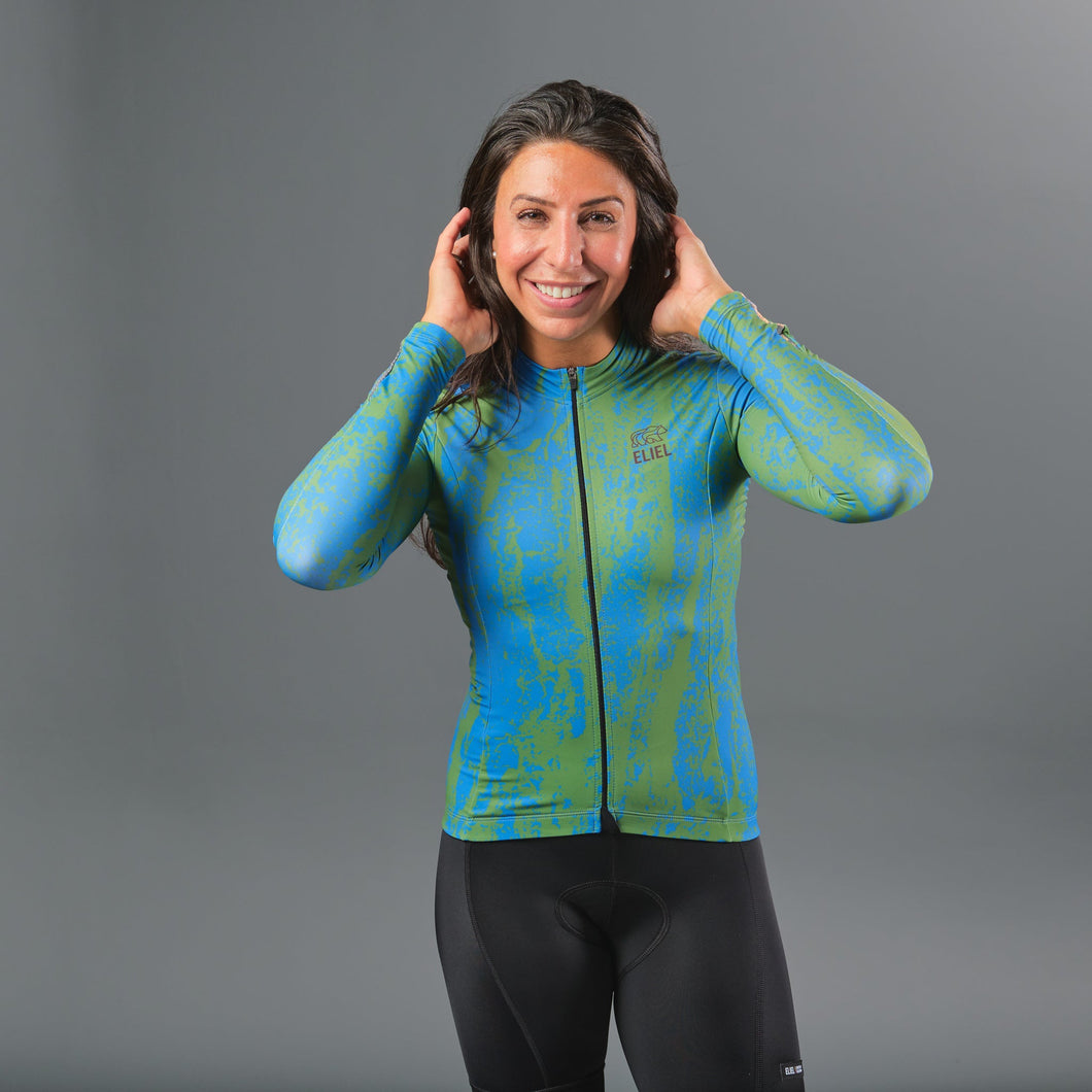 Women's Sequoia Marin T1 LS Jersey - Bark