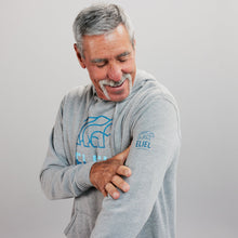 Stack Blue Pullover Hoodie